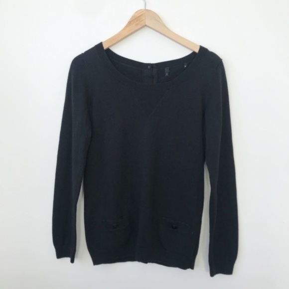 The Kooples Sweaters - The Kooples Pullover Sweater in Black